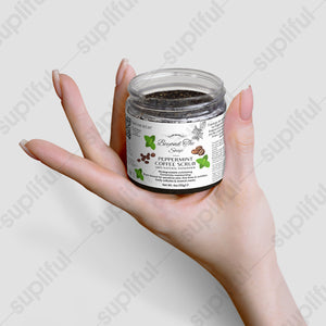 Peppermint Coffee Scrub